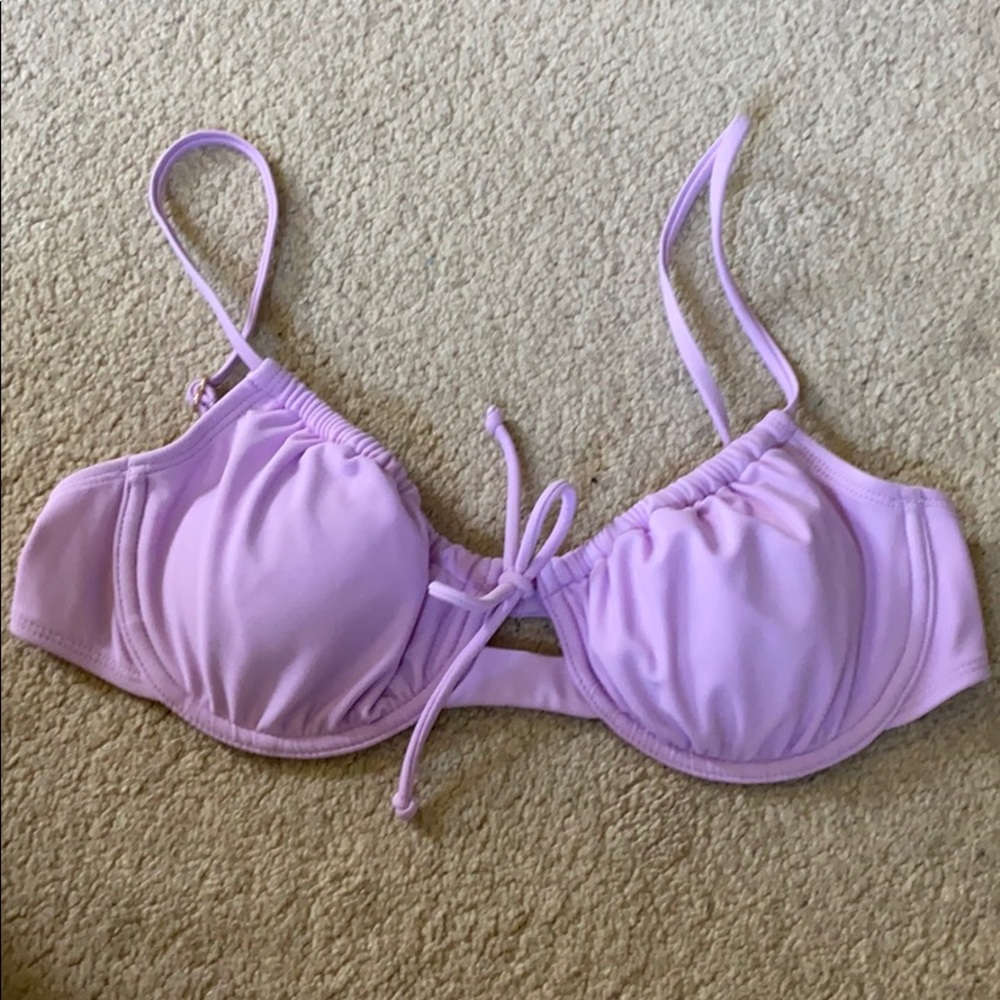 Purple target bikini size L NWOT